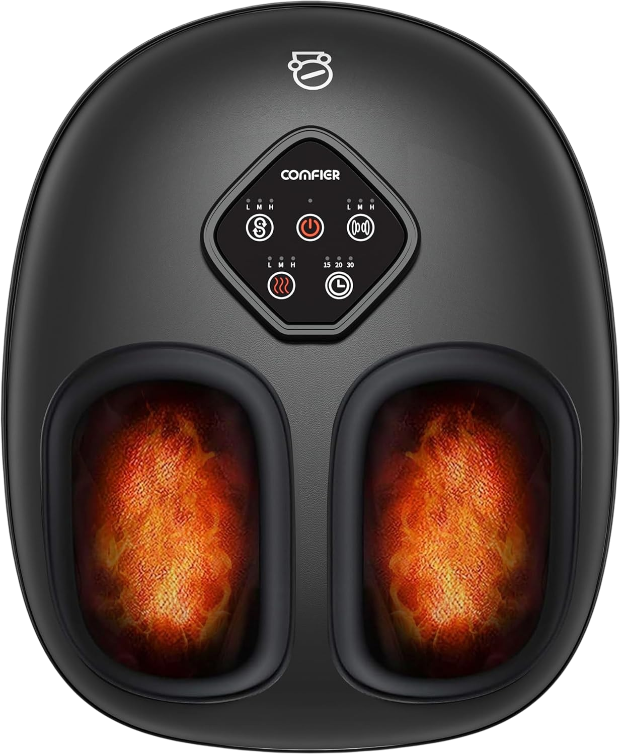 Comfier 2026 shiatsu foot massager heat compression size 15